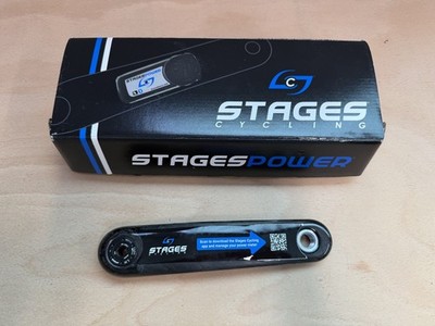 Stages CARBON Power L SRAM GXP MTB Linkshand Powermeter Kurbelarm 170 mm