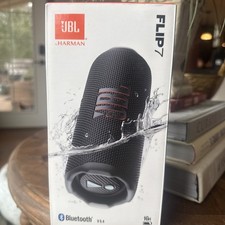 JBL JBLFLIP7BLKAM Flip 7 Bluetooth Speaker - Black Free Shipping