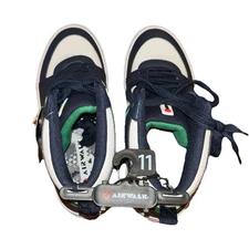 Airwalk Grind High Top Sneakers Size 11 New w/ Tags (Blue & White,Green )