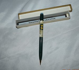 Vintage SHEAFFER Pearl Design Pencil for Bank of America with box, Looks Unused