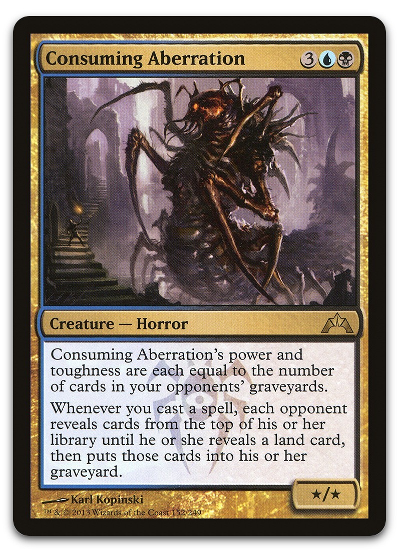 Consuming Aberration #152 (NM) Gatecrash GTC Magic MTG