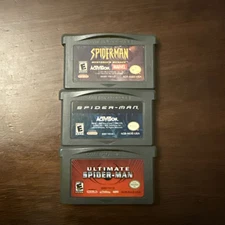 Spider-Man Game Bundle (Nintendo Game Boy Advance) Tested - Authentic