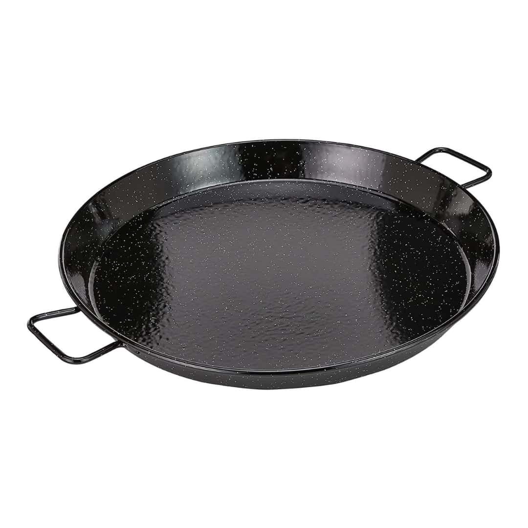 MEDRI Nero Enamel Cast Iron Paellera Pan 80 Cm 40 Portions, MPN 1380444