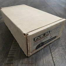 Vintage Peavey PVM-38 Microphone w/ Hard Case...