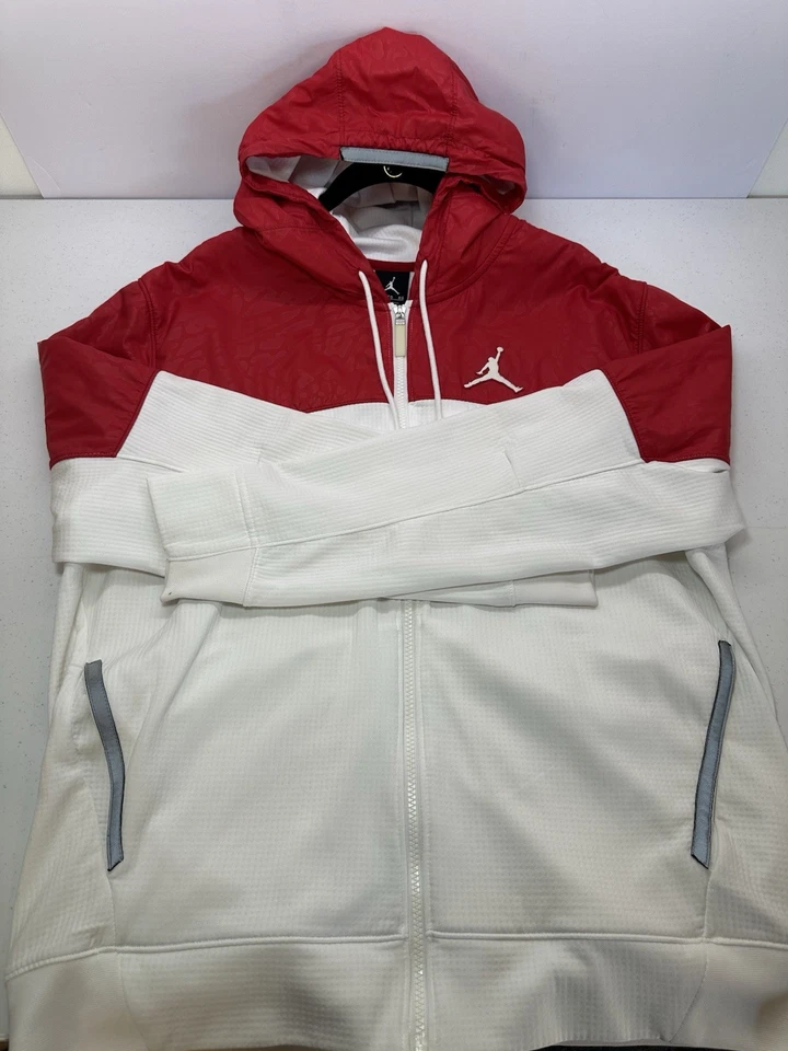 Chaqueta cortavientos vintage Air Jordan XL “Varsity Red White” Foto 2 de 4