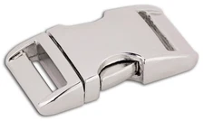 10 - 1 Inch Aluminum Side Release Buckles