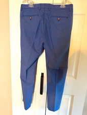 Bonobos Mens Tuesday Blue Micro Houndstooth F...