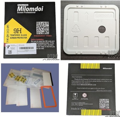 Google Pixel Fold 5G Screen Protector Kit. Guide Tray 3-Inside 3-Front 3-Camera