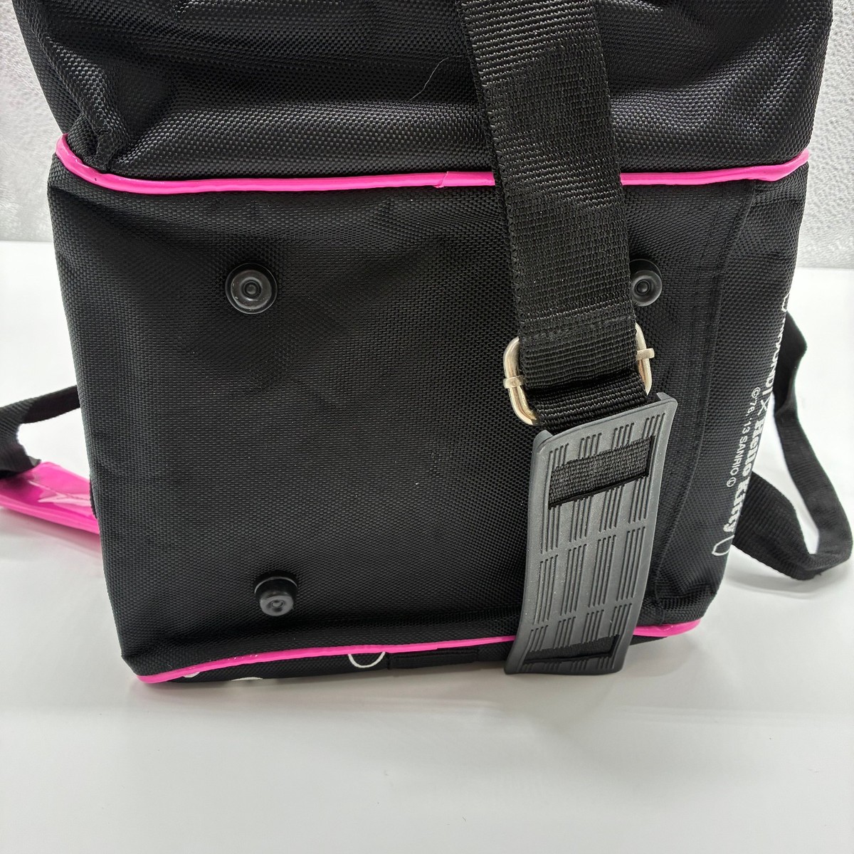 Hello Kitty Bowling Bag Round1 Limited Pink Black Shoulder Bag