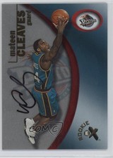 2000-01 EX Rookie Rookie Memorabilia /1250 Mateen Cleaves #113 Auto 1jb0