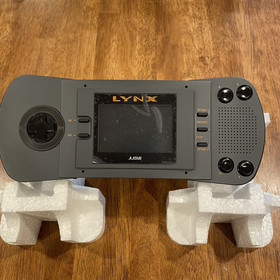 Atari Lynx Model PAG-0201 Hand Held Gaming Console with Game - INOP