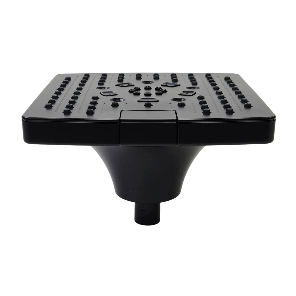 Cabezal de ducha cuadrado ocinético Brizo 87406-BL-2.5 Essential 2,5 GPM H2 - negro mate Foto 3 de 4