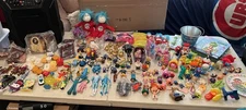 Huge Lot Narnia Gumby Simpsons Grinch McDonald’s Minions Cake Topper Toys 185+