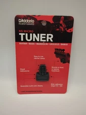 D'Addario PW-CT-12 Micro Headstock Tuner for Guitar, Bass, Classical & more!