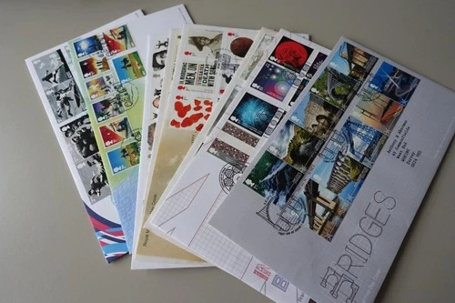 GB Fine Collection of 9 x Different First Day Covers FDCs from 2015