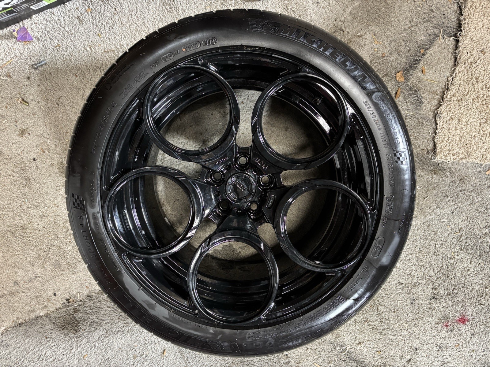 ADV1 Lamborghini Huracan Phone Dial Wheels  5x112 Rims NO TIRES