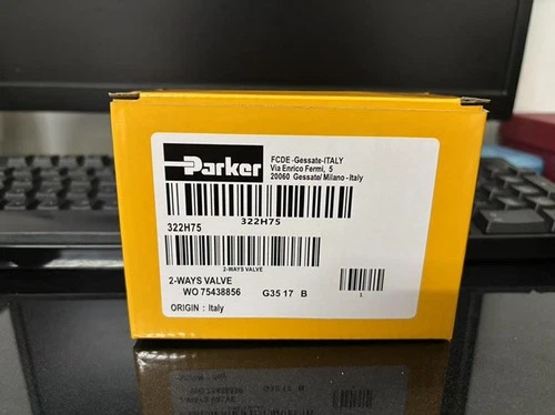 1pcs new PARKER normally open solenoid valve 322H75 DC24V 9W