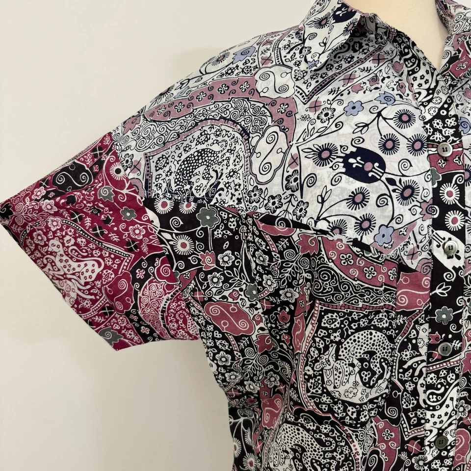 Mono Isabel Marant Etoile Udena Rosa Floral Cachemira Algodón Talla 44 / EE. UU. 12 Foto 3 de 4