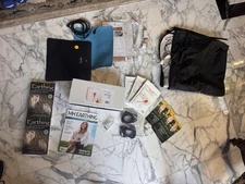 HUGE Earthing Ground Therapy Lot – Mats, Patches, Tester, 2 Books, Movie, & More