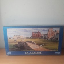 ST.ANDREWS GOLF COURSE GIBSONS SUPER DELUXE JIGSAW PUZZLE 636PCS 32cmX68.5cm 