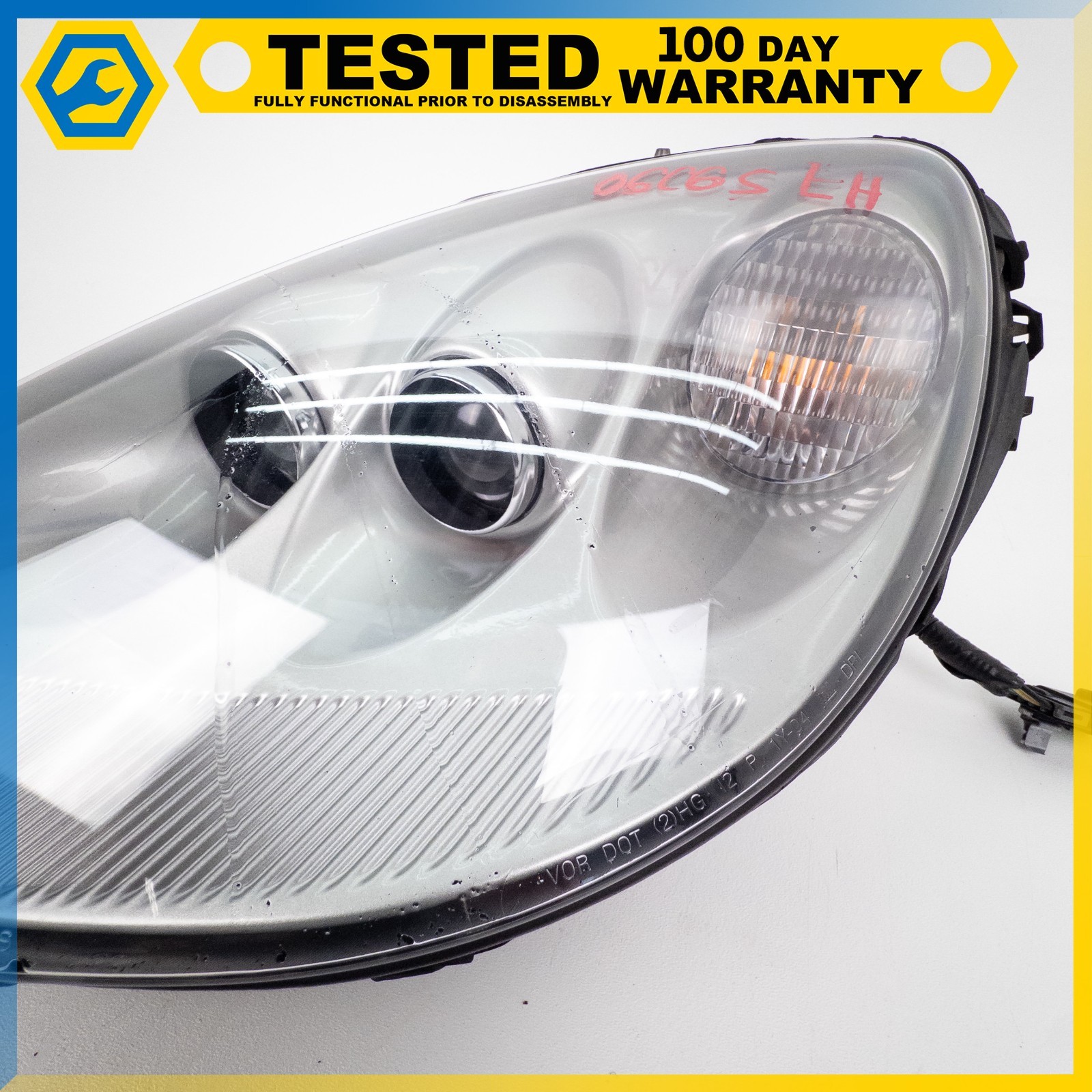 FOR PARTS 05-13 CHEVROLET CORVETTE C6 FRONT LEFT HEADLIGHT HEADLAMP XENON OEM