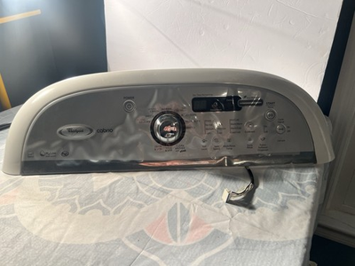 #ad OEM Whirlpool Cabrio Platinum Washer Console Headunit Top WTW8800YC0 $65.00