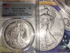 1 Oz Sliver Eagle & 1 Oz Silver Buffalo Round .999 Fine