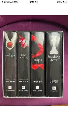Twilight Saga 4 Books First Edition Stephenie Meyer Box Set 2008 Hardcover