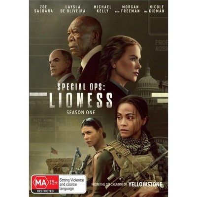 Special Ops: Lioness - Season 1 DVD | Zoe Saldana | Region 1, 2 & 4