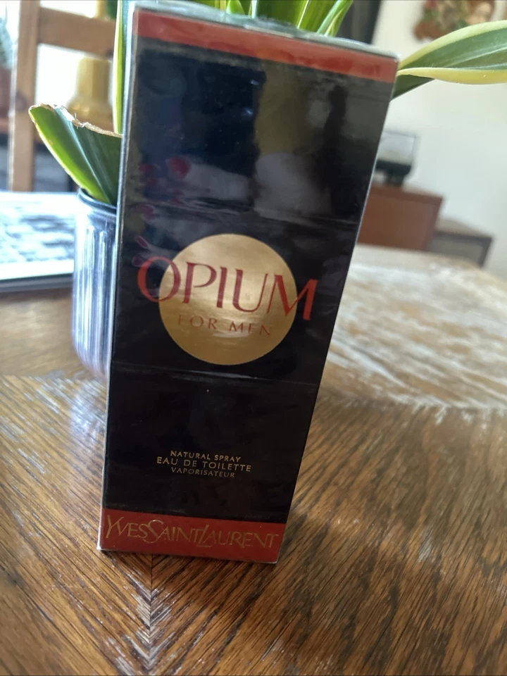 OPIUM Pour Homme de Yves Saint Laurent 3,3 oz/100 ml EDT para hombres - NUEVO Y SELLADO Foto 3 de 4