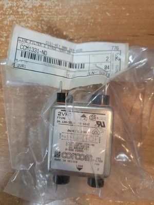 Corcom 2VR1 F7196 EMI Filter 2A, 120/250 V, 50-60 HZ