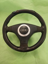98-06 Audi Tt Mk1 Steering Wheel Used Oem Black Leather