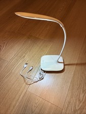 Auraglow Rechargeable Flexi Desk Lamp Cold White Used In Good Condition.
