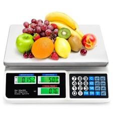 Price Computing Scale 66 lbs LCD Digital Commercial Food Meat Produce Weighing