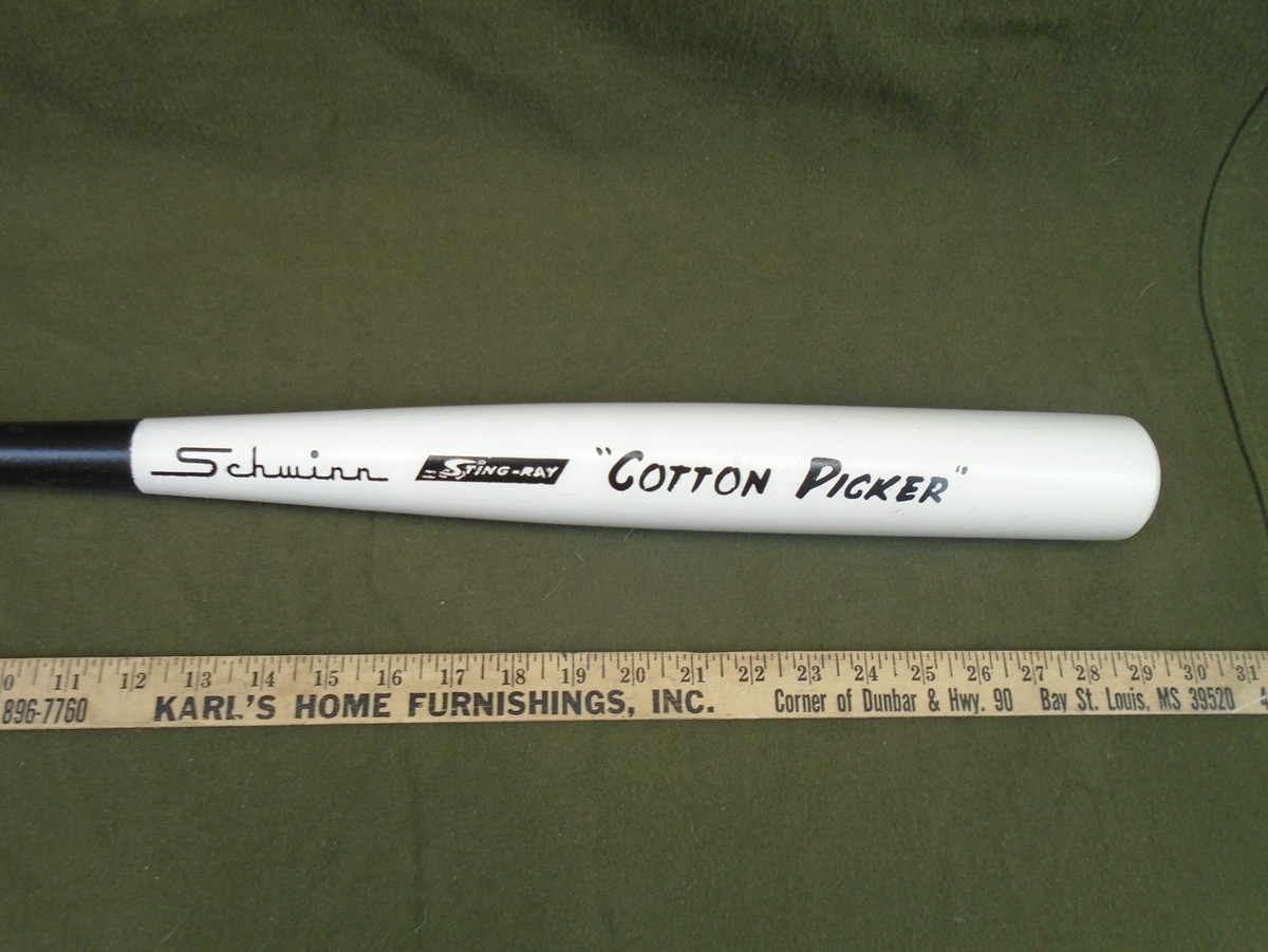 Schwinn Stingray Cotton Picker Krate Baseball Bat Boys Muscle Bike