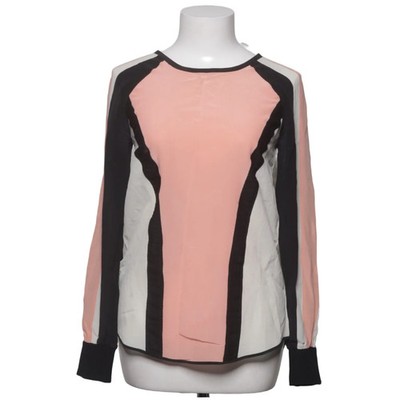 Pinko, Bluse, Größe: XS, Pink/Schwarz/Weiß, Polyester/Seide, Damen #Rbo