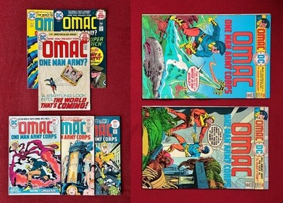 Bronze DC OMAC #1-8 Complete 1974 Kirby AND OMAC Project #1-6 2005 14 BOOK RUN