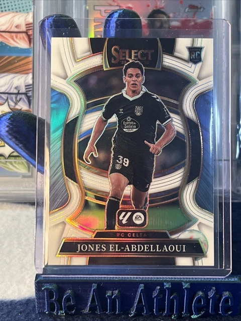 2025-26 Panini Select La Liga Jones El-Abdellaoui White Prizm /20 RC Terrace #34