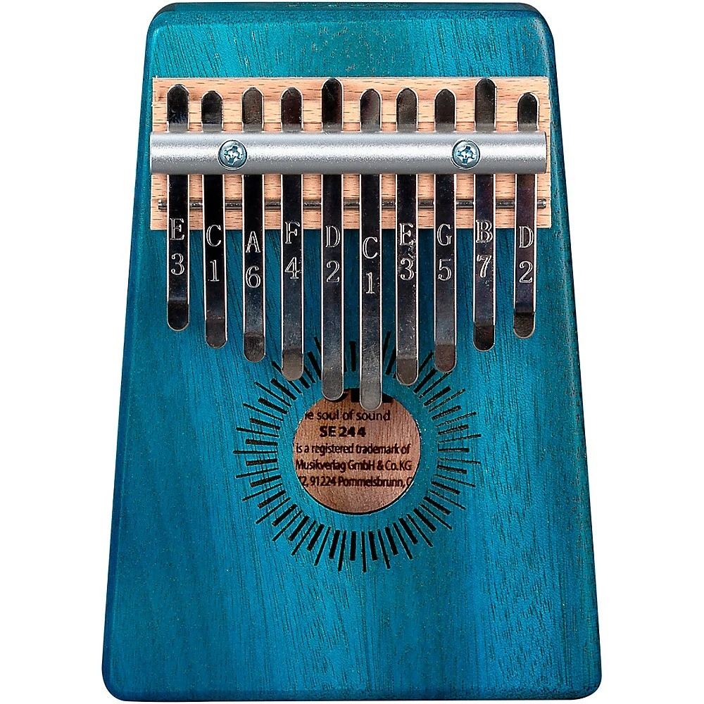 Sela 10 Key Kalimba Blue eBay