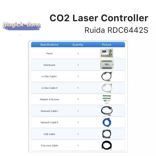 CO2 Laser Controller Ruida RDC6442S for CO2 Laser Engraving Cutting Machine - Picture 5 of 7