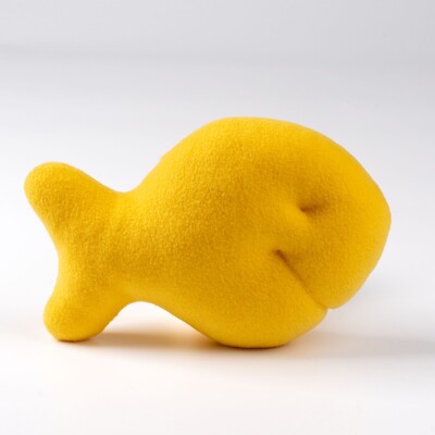 Goldfish Cracker Plush - Cheese Gold Fish Cracker Plush Fish Plush Food Soft Toy