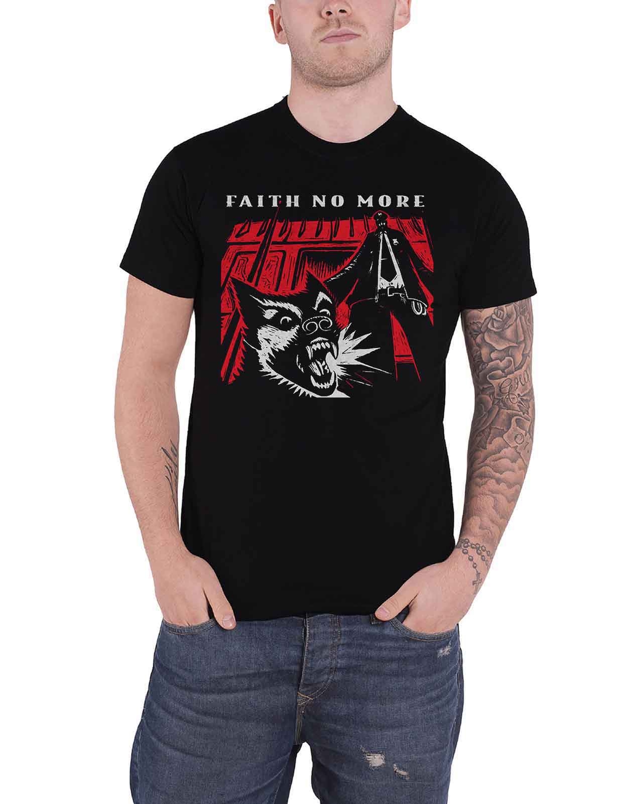 Faith No More King For A Day Official Logo Mens Black T-Shirt