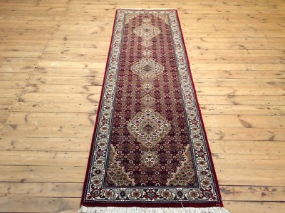 Wunderschöner Orientteppich Super Täbriz Mahi  302 X 80  CM   Top zustand Neu