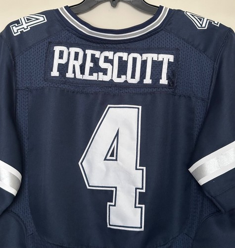 Maglia calcio Nike Dak Prescott #4 Dallas Cowboys taglia 44 (grande) numeri CUCITI - Foto 8 di 10