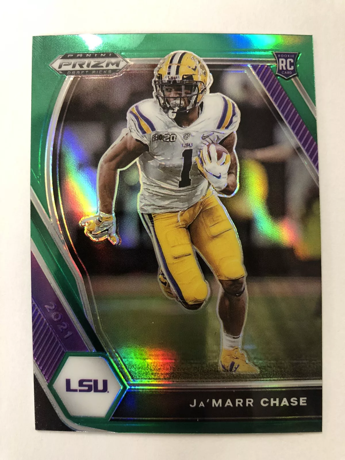 Jamarr Chase trading card