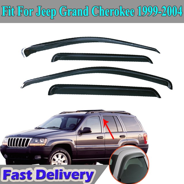 for Jeep Grand Cherokee 9904 Door Window Visor Rain Guard Shield Smoke Vent eBay