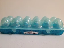 Blue Hatchimals collEGGtibles 12 pack Empty egg carton case NO FIGURES