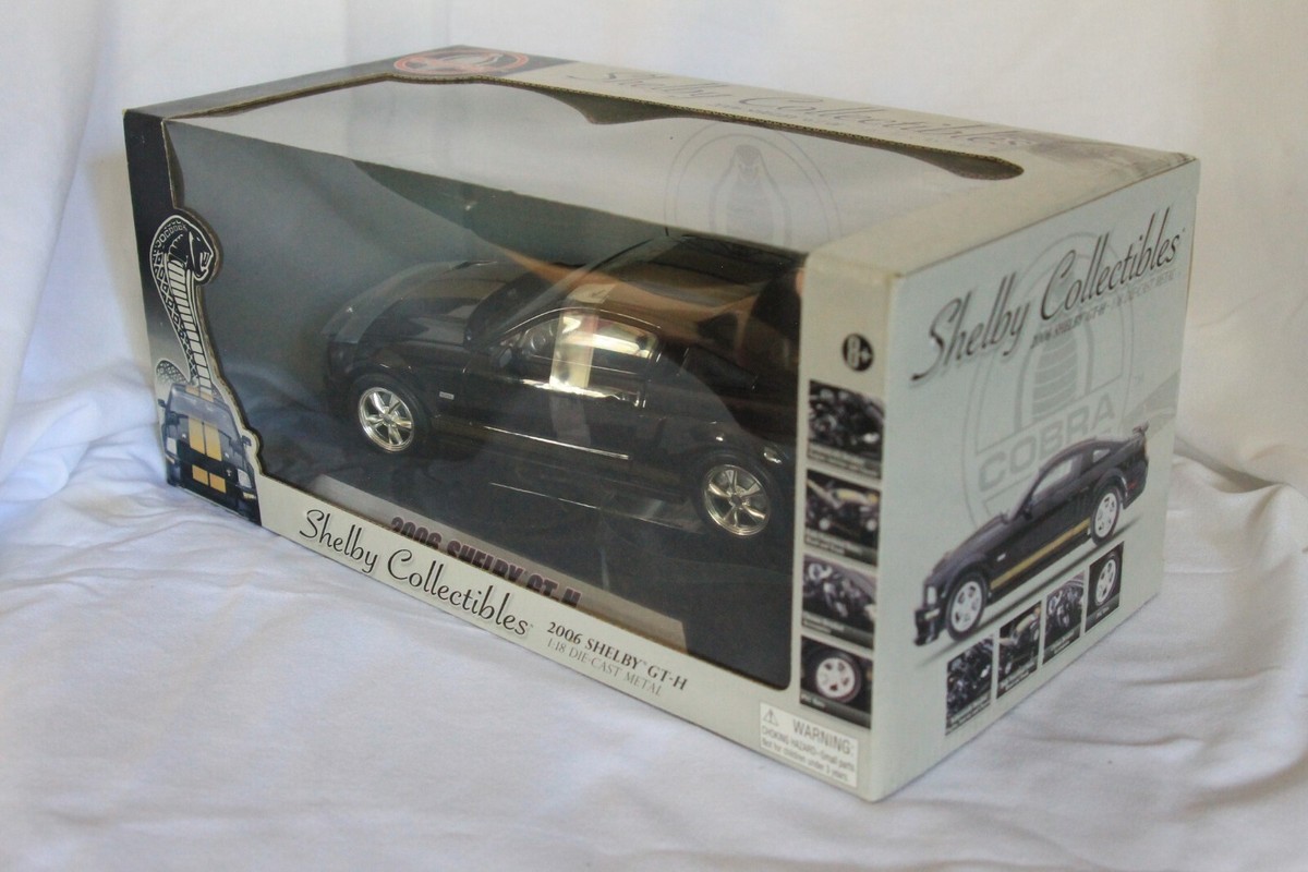 ミニカー Shelby Collectibles 2006 Shelby GT-H 2006 Black Ford Shelby Gt500 Gt-h Hertz Diecast 1 18 Model