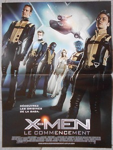 Poster X Men The Beginning First Class James Mcavoy Jennifer