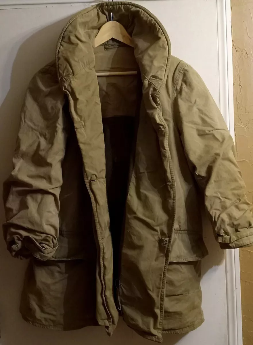 Military surplus cold store weather jacket
